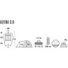 Палатка HIGH PEAK ALFENA 3 HP-11433
